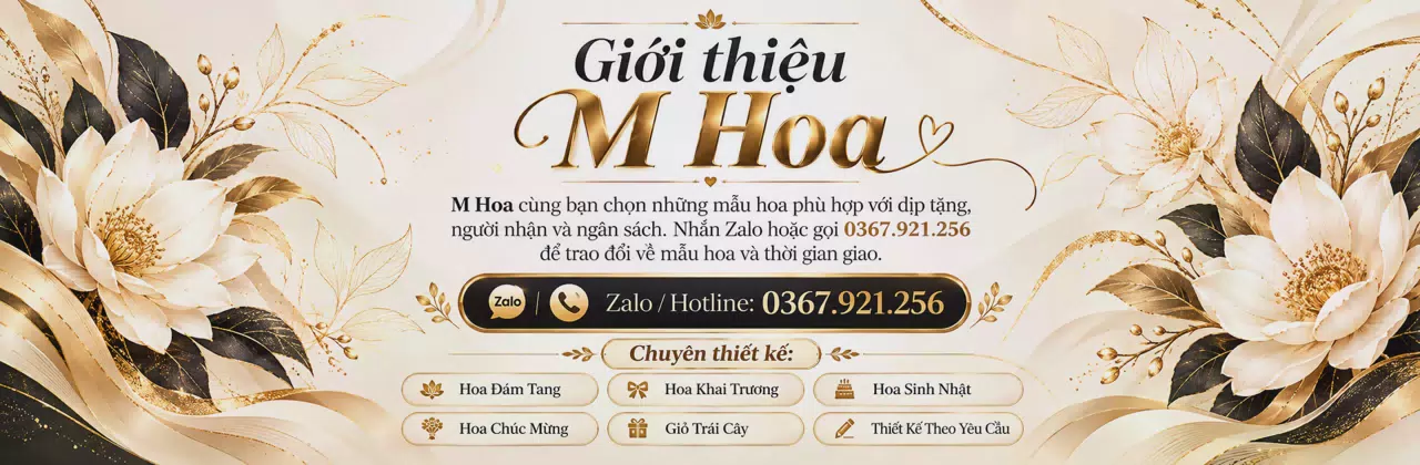 Ảnh bìa Shop hoa tươi Quận 6 - Chăm chút món quà từ sắc hoa